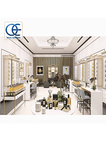 Morden Mall Perfume Kiosk Design